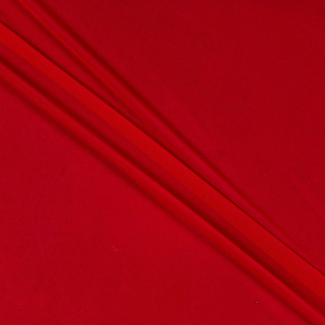 Power Stretch Mesh Fabric Red, Fabric by the Yard