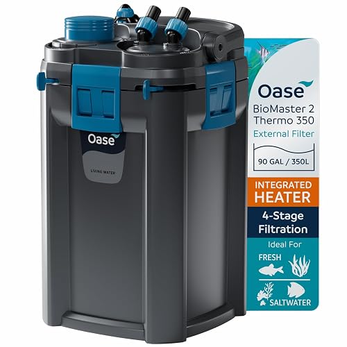 OASE BioMaster 2 Thermo 350 Canister Filter for Aquariums – External ...