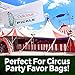 Durable, Retro Design 6.5 in Dill Pickle Bag 200 Pack. Turn Your Party into a Carnival with Classic Vintage Paper Snack Sacks That Keep Pickles Fresh. Mess-Free Bags for Fundraiser or Concession Stand