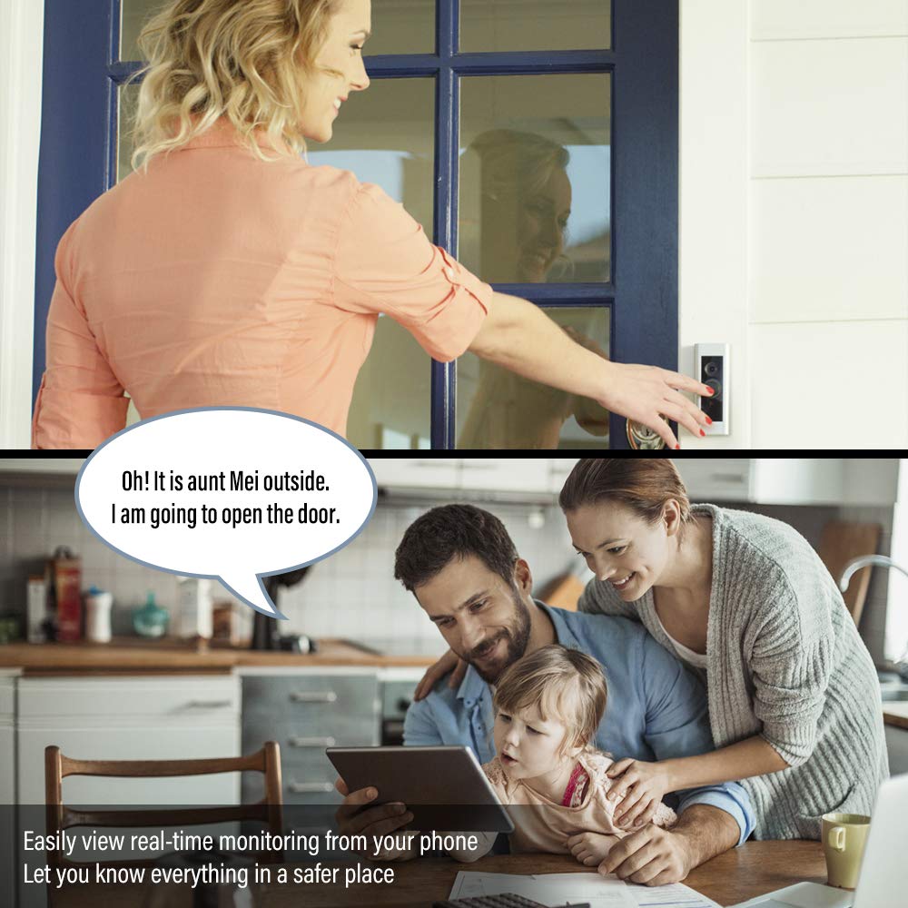 Veroyi Mini Hidden Spy Camera Full HD 1080P WiFi Wireless Remote Security Camera Nanny Cam Home Surveillance Camera