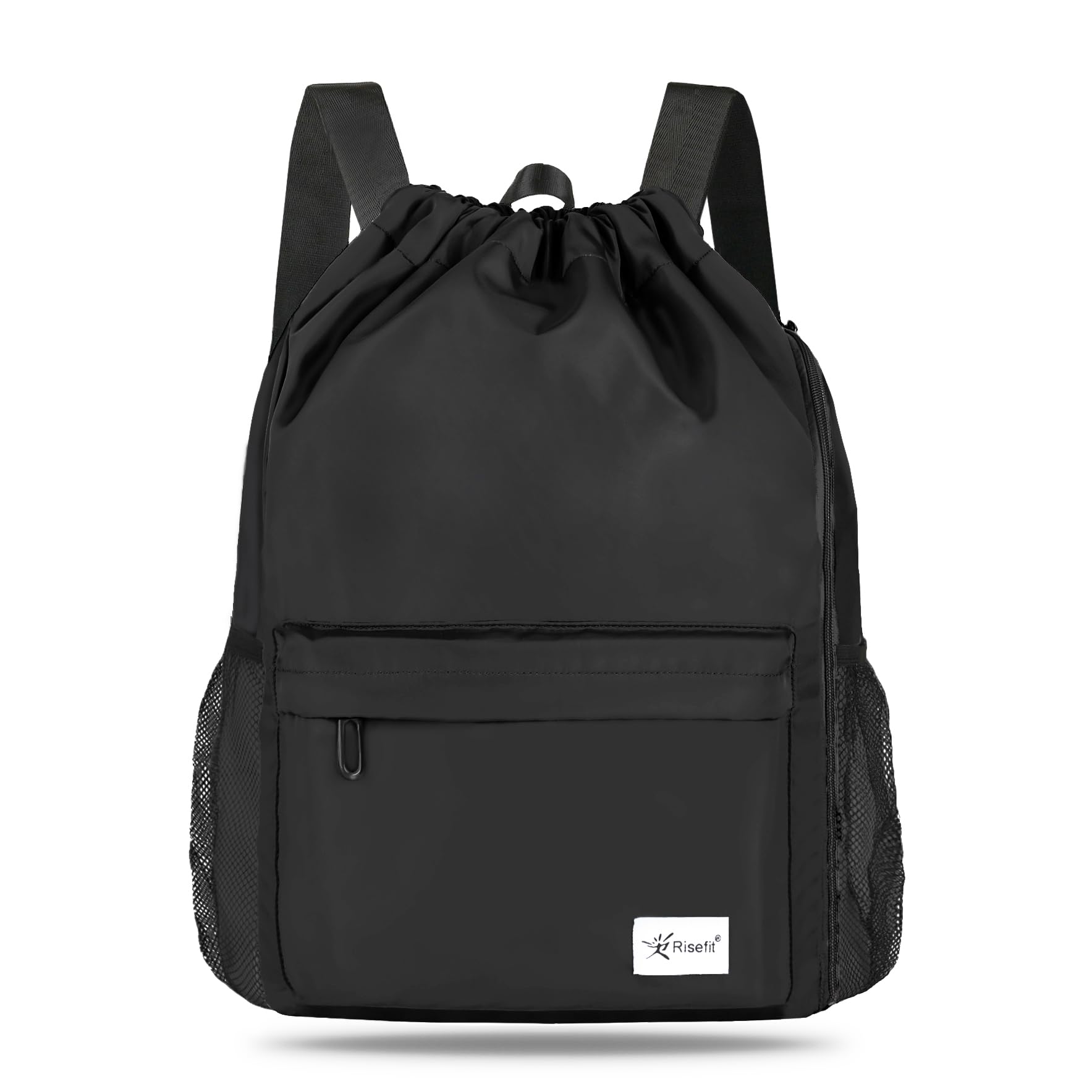 Risefit Waterproof Drawstring Bags, Swim Bags PE Bags School Backpacks for Adults, Kids - Rucksack for Men Women — image 1