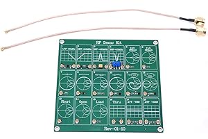 Gonetre RF Demo Kit RF Test Board High Performance Radio Frequency Test Module with 18 Functional Circuits for Vector Analyze