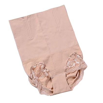 IZHH Damen Bauch Abnehmen Kontrolle Unterbrust Shaper Shapewear Bodysuit Unterwäsche Bauchhöschen Hohe Taille Postpartum Naht