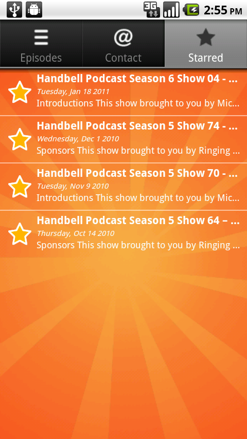 Handbell Podcast- Podcast App