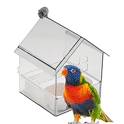 Pull-Out External Parrot Feeder, Long-Lasting