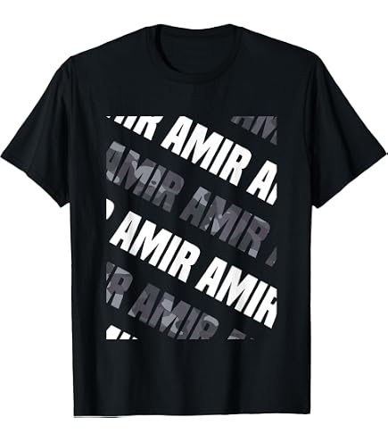 Mr.OMERI / THE STREET OF THE KINGDOM 麻起 Amazon.com: Camiseta Amari the King/Crown & Name para hombre