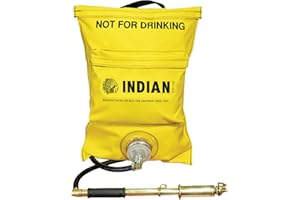 Indian 190351 DBD500 Chief Collapsible Dual Bag Fire Fedco Pump, 5 gal, Yellow