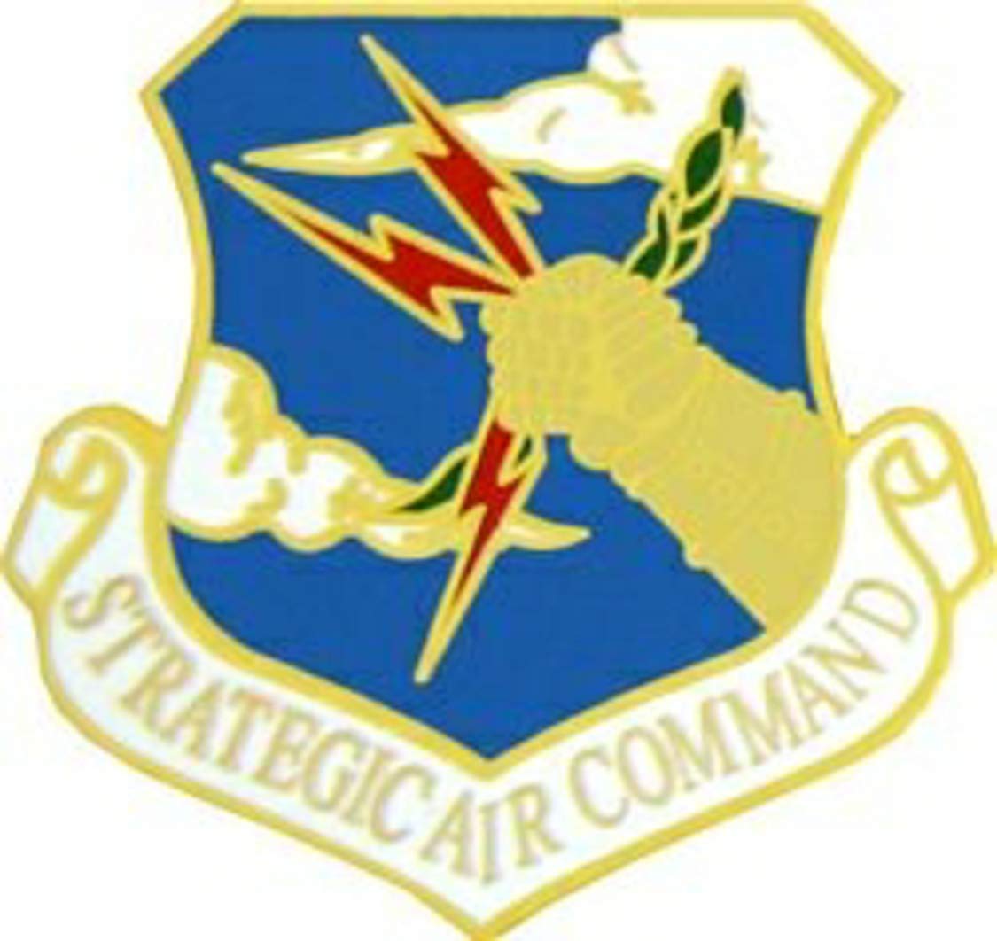 Strategic Air Command Logo 390th Strategic Missile Wing Eighth Air