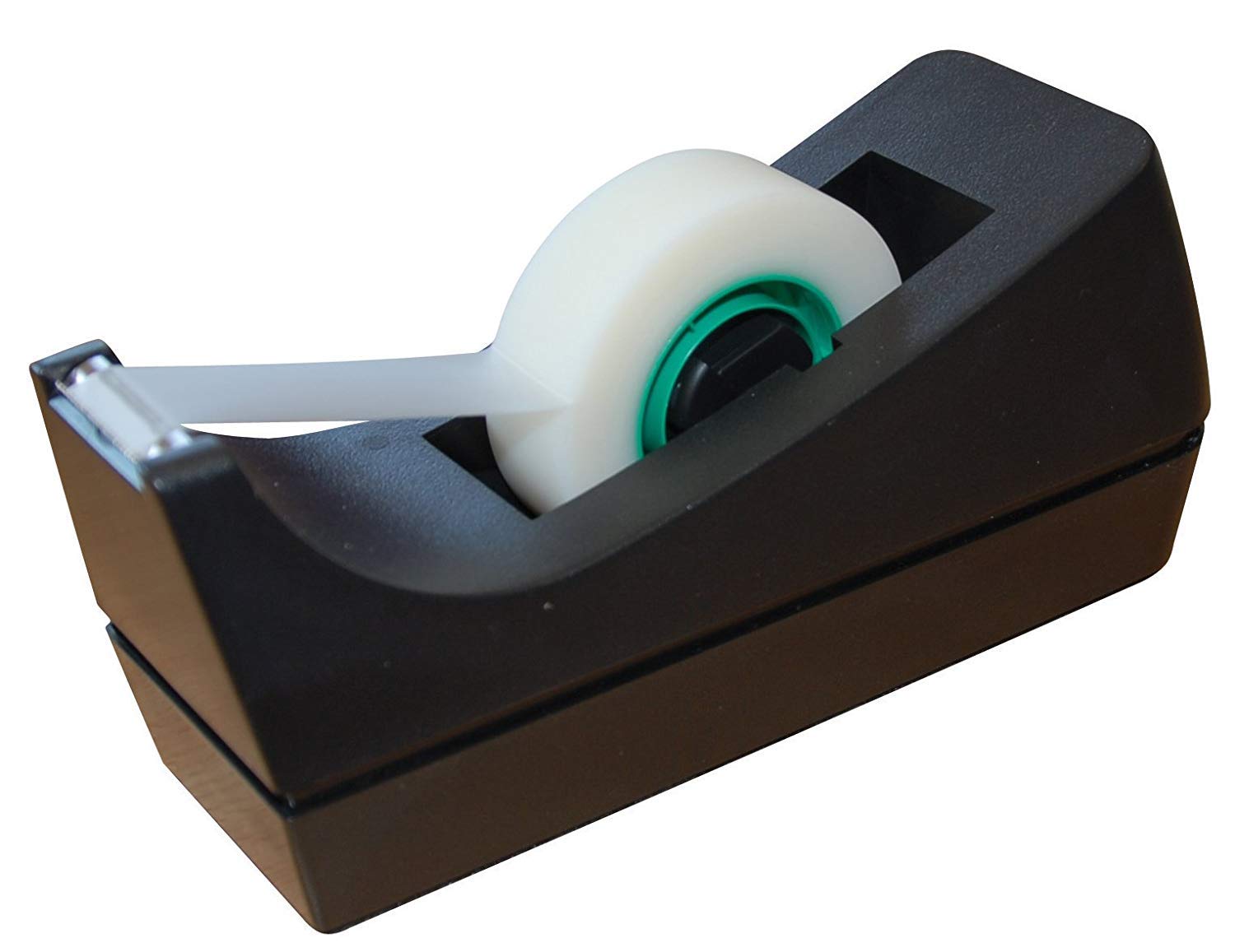 3 X Mini Tape Dispenser for Rolls Up to 33mx19mm Black