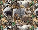 REAL TREE COTTON FABRIC BY SYKEL-REALTREE CAMOUFLAGE FABRIC-SOLD BY THE YARD