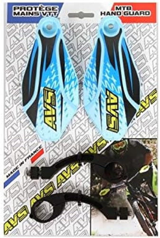 AVS Deco Kit protège-main Unisex Adult Blue/Black