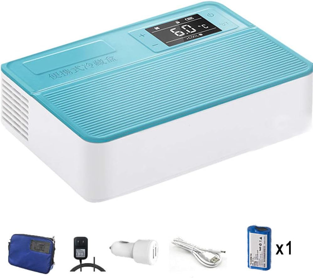 Smart Insulin Cooler Box Refrigerated Case Mini Cold Boxes Portable
