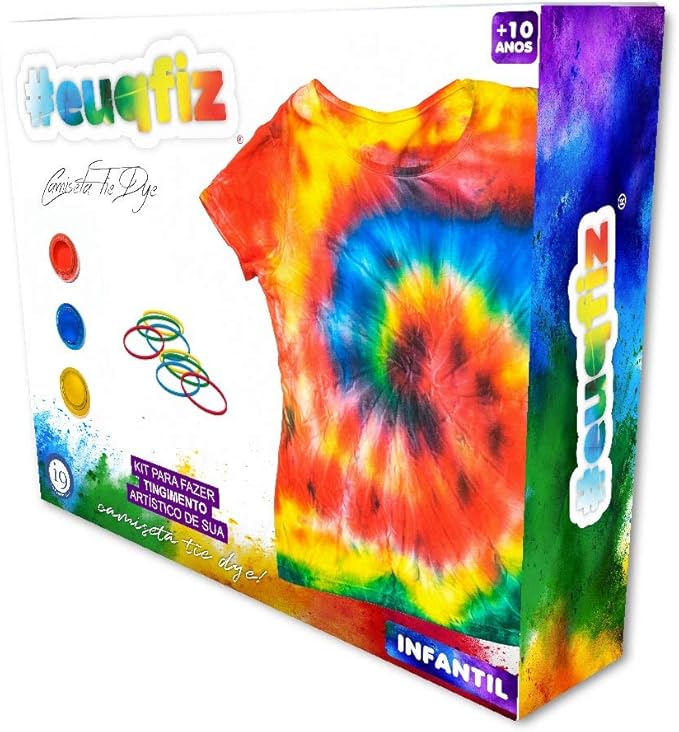 shein camiseta tie dye