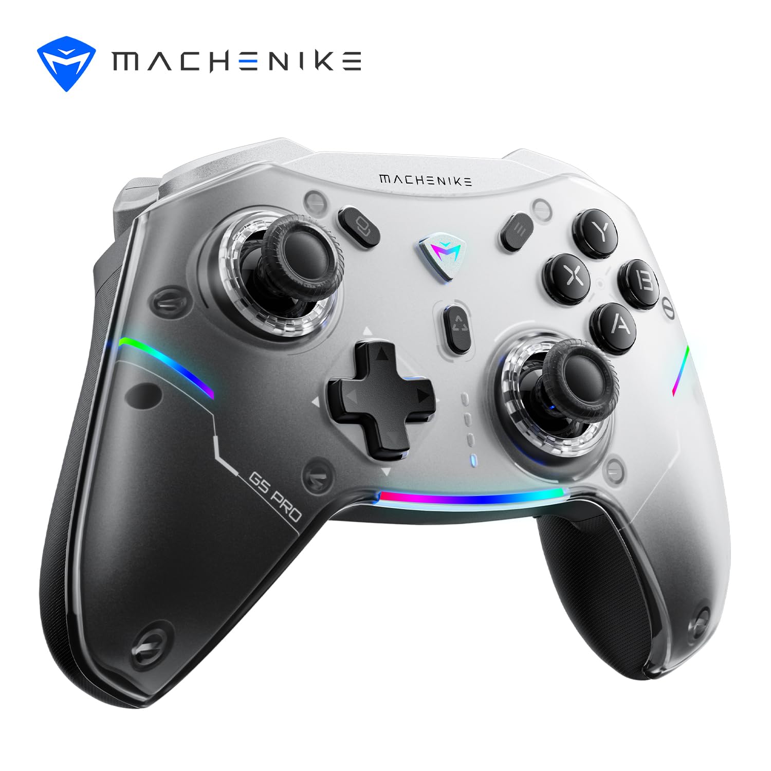 Photo 1 of *FACTORY SEALED* Machenike G5 Pro Wireless Gaming Controller for Windows PC,Switch,IOS&Android,PC Controller Hall Effect Joystick?Triggers/Gyroscope,RGB Lights (Black) [video game]