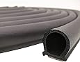 Weather Stripping Seal Strip for Doors/Windows 18 Feet, Self-Adhesive Backing Seals Large Gap (from 5/16 inch to 35/64 inch), Easy Cut to Size