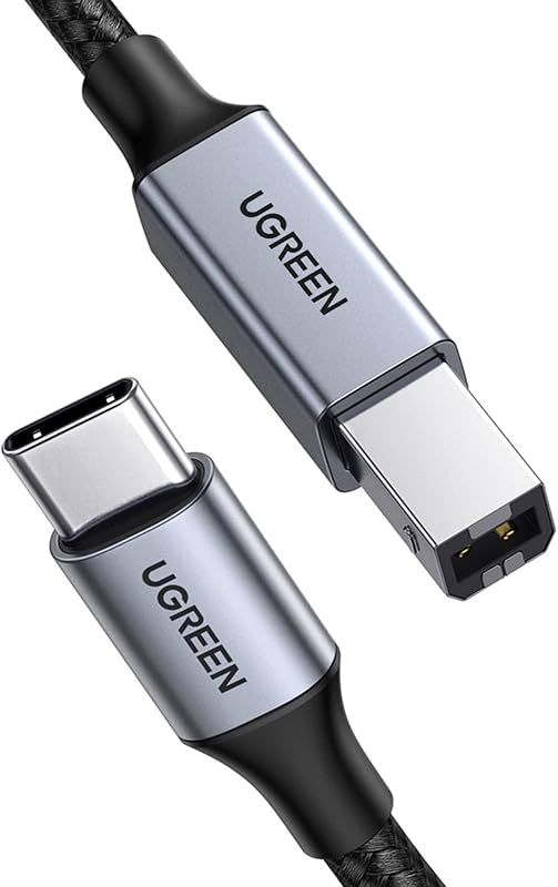 Câble Scanner Imprimante Thunderbolt 3 Type C vers USB B (1M)
