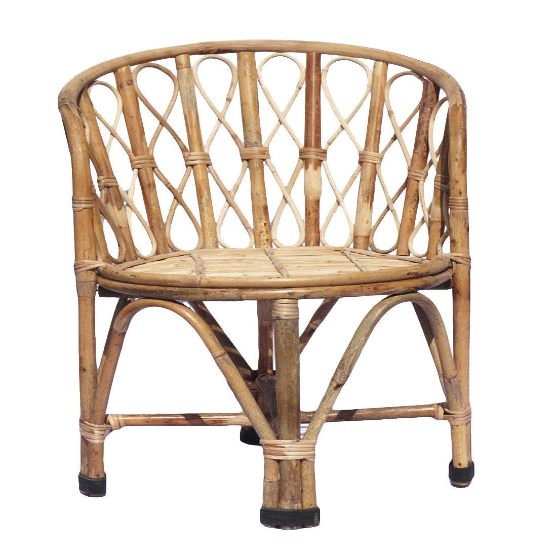 Cane Arts Cane Chair with Cushion, Bamboo Room Chair, Bamboo Balcony