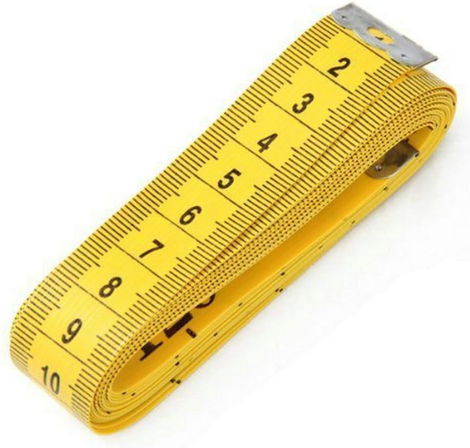 3 Metro A Nastro Morbido Da Sarta - 3 Metri/120 Pollici, Vinile Con Estremità In Metallo - Foto 11