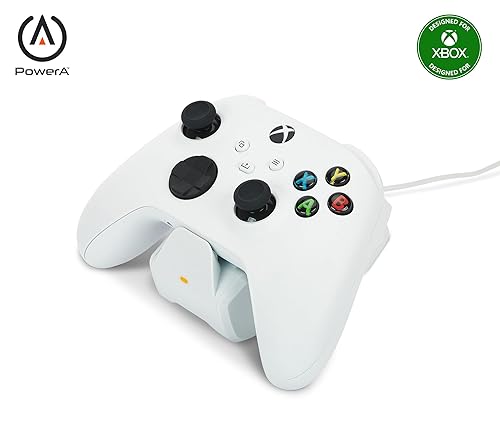 PowerA Solo Charging Stand for Xbox Series X|S - White, works with Xbox One, charging Station for Xbox Wireless Controller, officially licensed - Amazon deal for $13.97