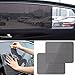 Iuhan® Fashion 2Pcs Car Rear Window Side Sun Shade Cover Block Static Cling Visor Shield Screen