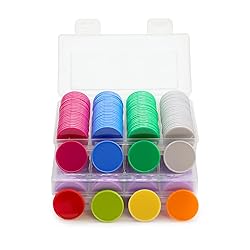 HAKITAROOM Set of 100 Opaque Plastic Learning