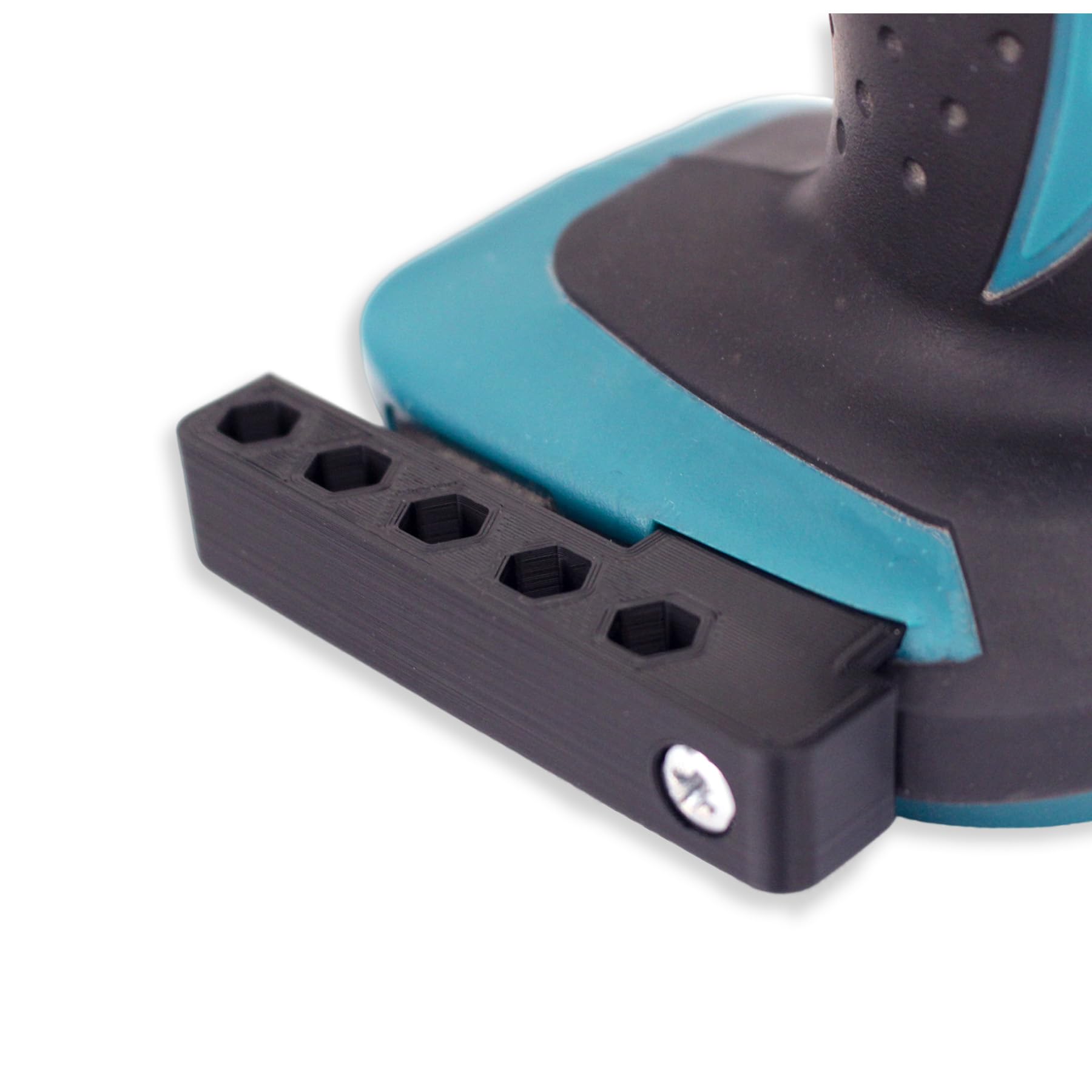 Decoralin Magnetic Bit Holder Compatible with Makita 18V Impact Driver and Drill - Holds up to 5 Bits (Left Side)