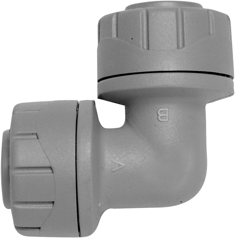 Polyplumb Push Fit Elbow 15mm Grey (Pack of 5) Amazon.co.uk DIY & Tools