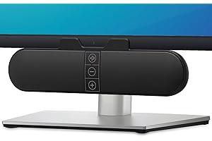 Computer Speakers for Desktop PC Monitor, USB Plug-in, Wired, Computer Soundbar for PC, Laptop Speakers with Adaptive-Channel