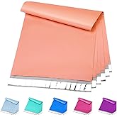 Metronic Poly Mailers 12x15.5 200 Pack, Medium Shipping Bags for Clothing, Self Seal Mailing Bags, Tear-Proof Shipping Envelopes for Small Business, Boutique, Postal Bags Poly Bags in Peach Pink