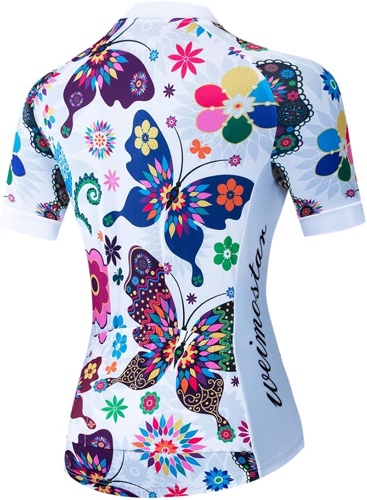 Summer Short Sleeve Cycling Jersey Women Mountain Bicycle Clothing Racing Bike Clothes Quick Dry: Clothing