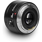 YONGNUO YN35mm F2 Lens 1:2 AF/MF Wide-Angle Fixed/Prime Auto Focus Lens | For Canon EF Mount EOS Camera
