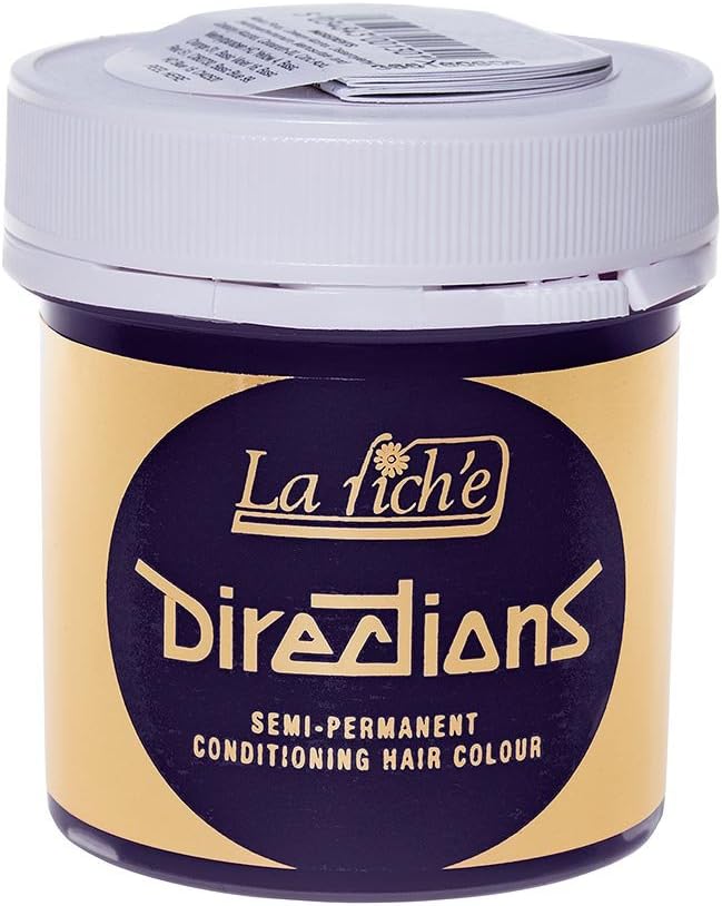 2 X La Riche Directions Semi-Permanent Hair Color 88ml Tubs - Violet, 44 ml (Pack of 2) - Image 5