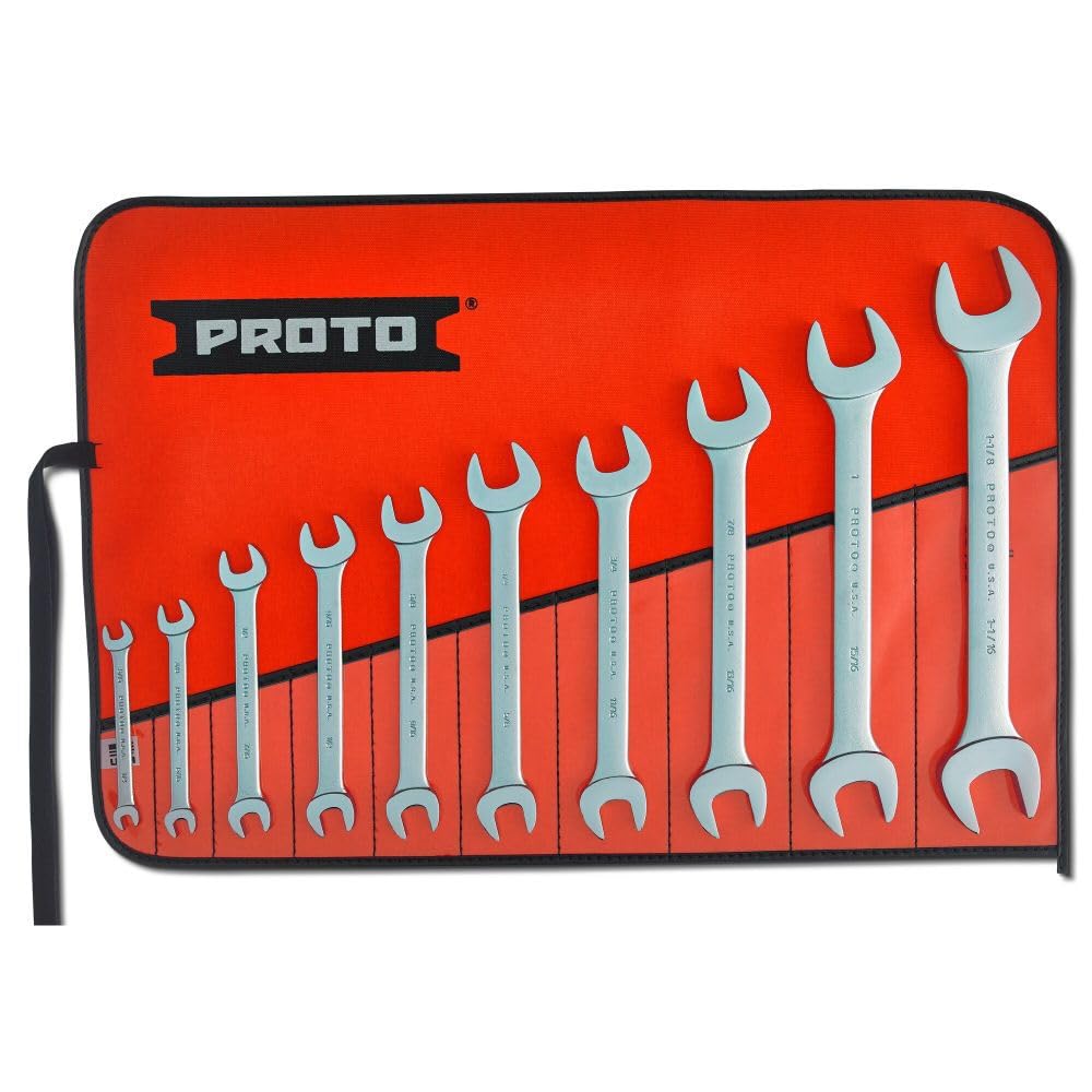 Stanley Proto J3000H 10 Piece Open End Wrench Set