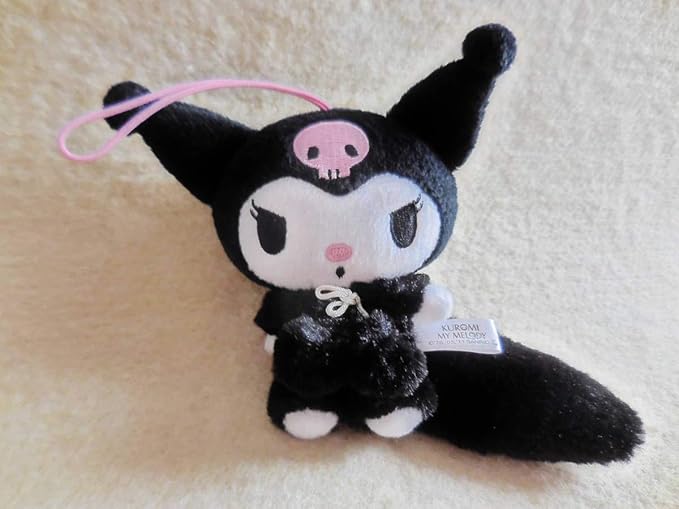 Amazon 0 紙タグなし11年クロミシッポマスコットぬいぐるみクロミちゃんサンリオマイメロディ ぬいぐるみ ホビー