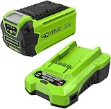 Greenworks 40V Battery 2Ah & Universal Charger Kit GSK40B2