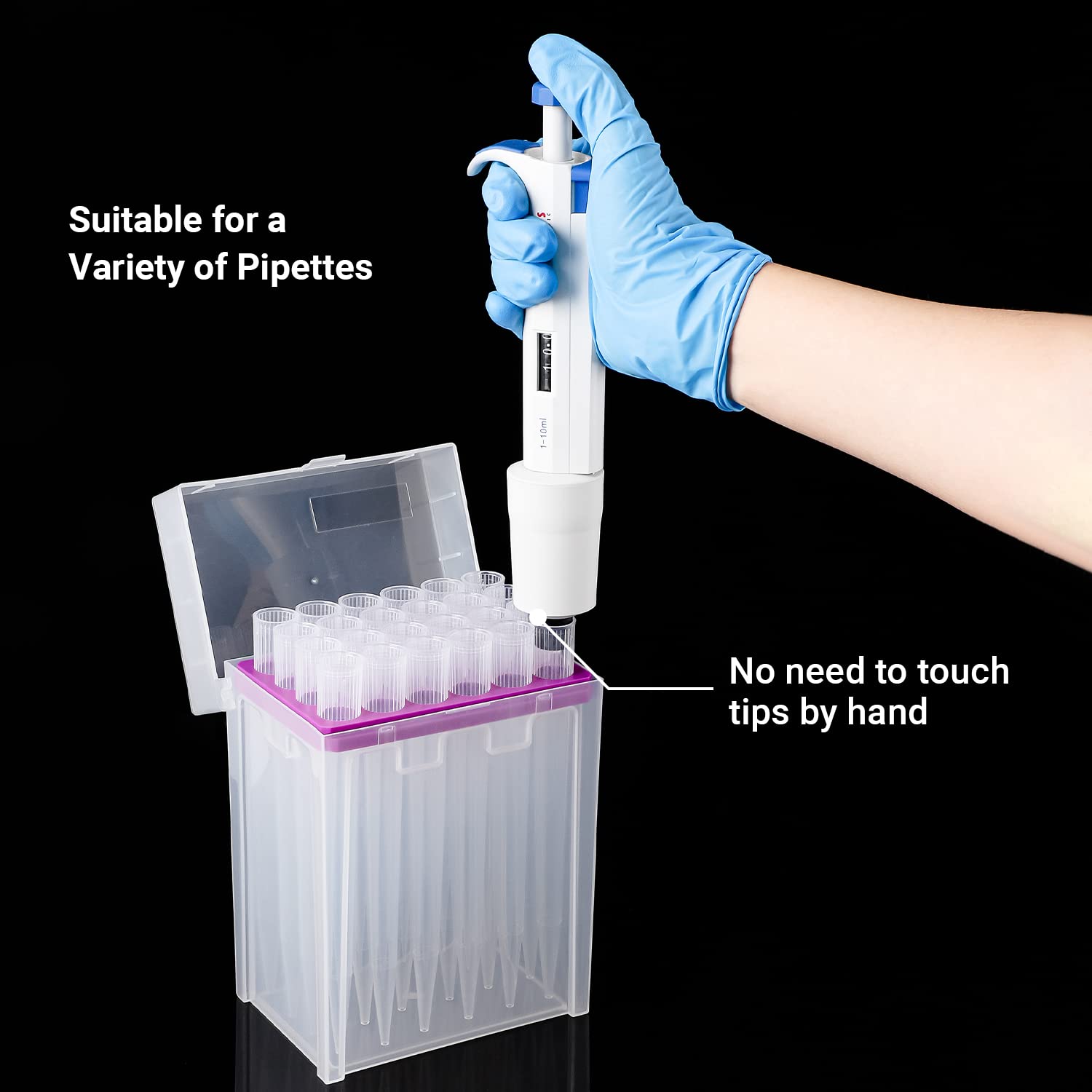 Four Tips Mua FOUR E'S SCIENTIFIC 10ml Pipette Tips - Universal 10000ul Sterile ...