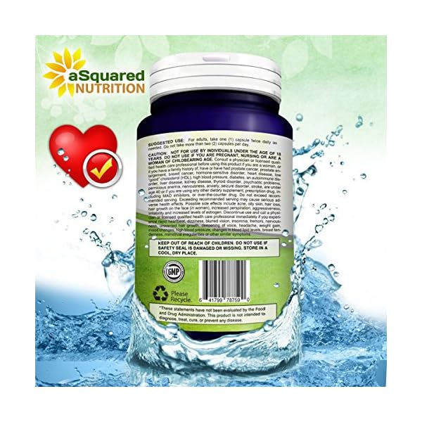 Pure DHEA (100mg Max Strength, 200 Capsules) to Promote Balanced