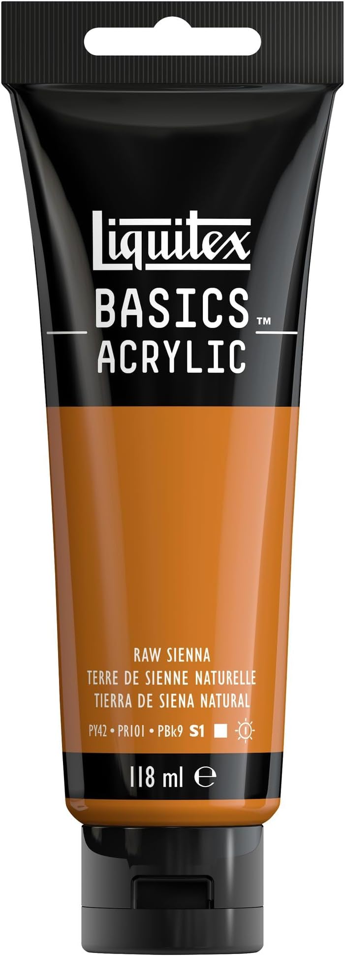 Liquitex Basics Acrylic Paint Raw Sienna 118 ml Tube