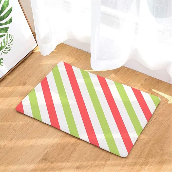 Amazon Com Atoly Rainbow Stripe Indoor Outdoor Carpet Door Mat