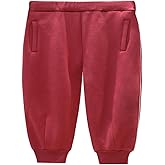 Tenna Teki Toddler Boys' Cotton Fleece Jogger Sweatpants with Pockets Elastic Waist Casual Pants