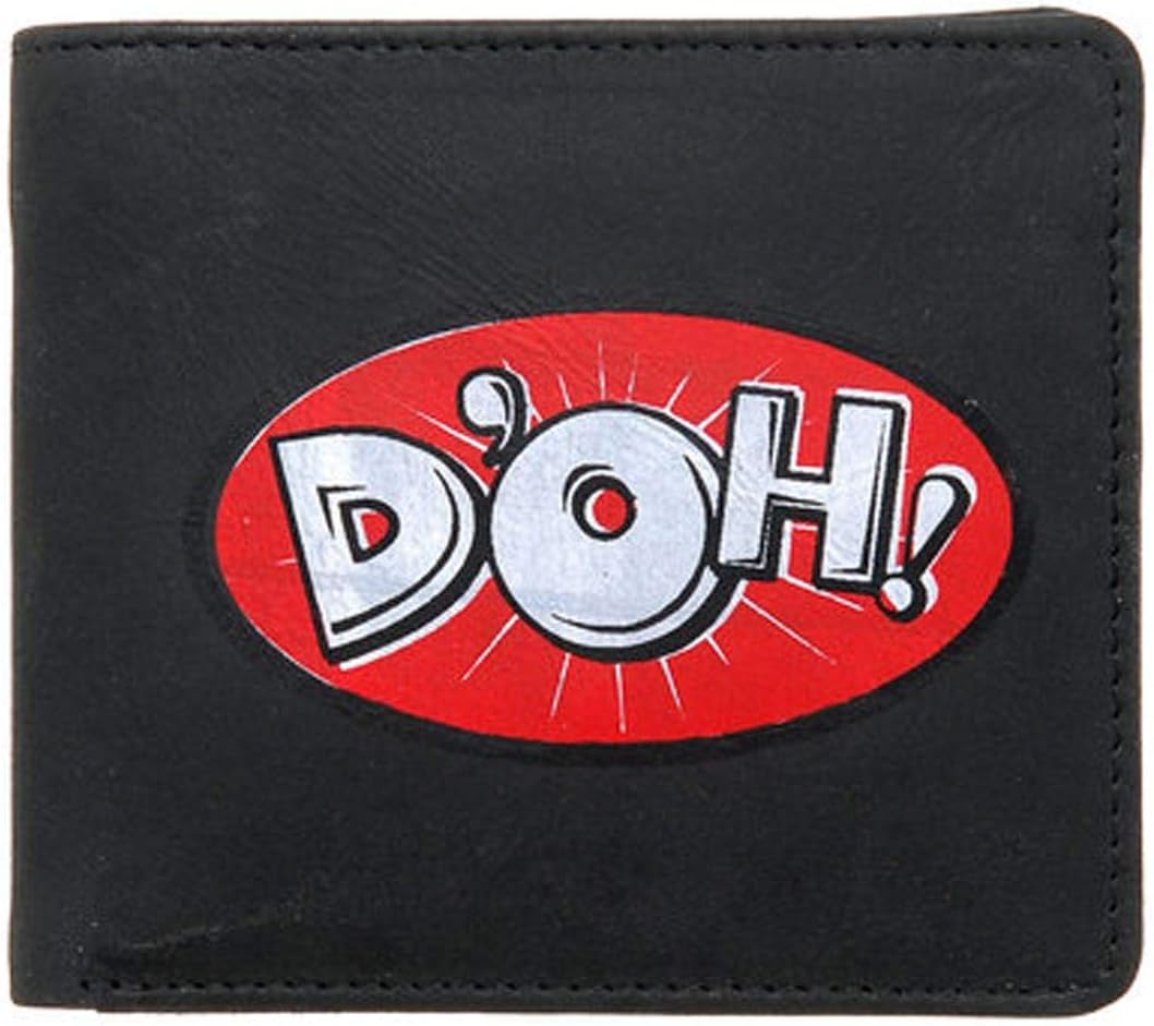 Mustard Doh! Homer Simpson Leather Wallet