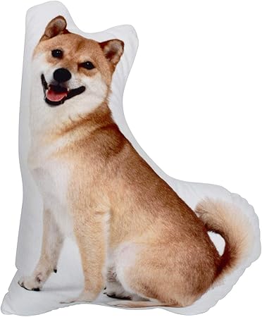 Amazon Vancore 柴犬 ぬいぐるみ 犬 おもちゃ ふわふわ リアル 犬グッズ いぬクッション 本物ような高画質 お誕生日プレゼント 6種類 約40cm 抱き枕 オンライン通販