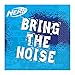 Bring The Noise Nerf Birthday Party Paper Dessert Plates and Paper Napkins, 16 Servings, Bundle- 3 Items