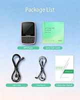 YOTON MP3 Player Bluetooth 5.2 Pink 64GB Expandable Clip FM Radio view 6