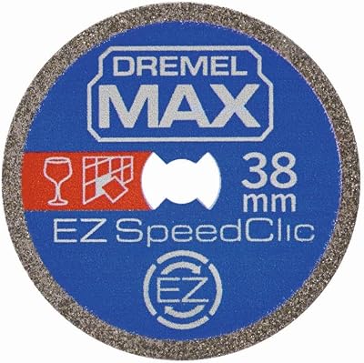 Dremel MAX Diamond Coated Cutting Disc 38mm SC545DM EZ SpeedClic