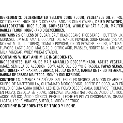 PRINGLES HARVEST BLENDS POTATO CRISPS CHIPS, LUNCH SNACKS, BLENDED WITH MULTIGRAINS, HOMESTYLE RANCH, 5.5OZ CAN