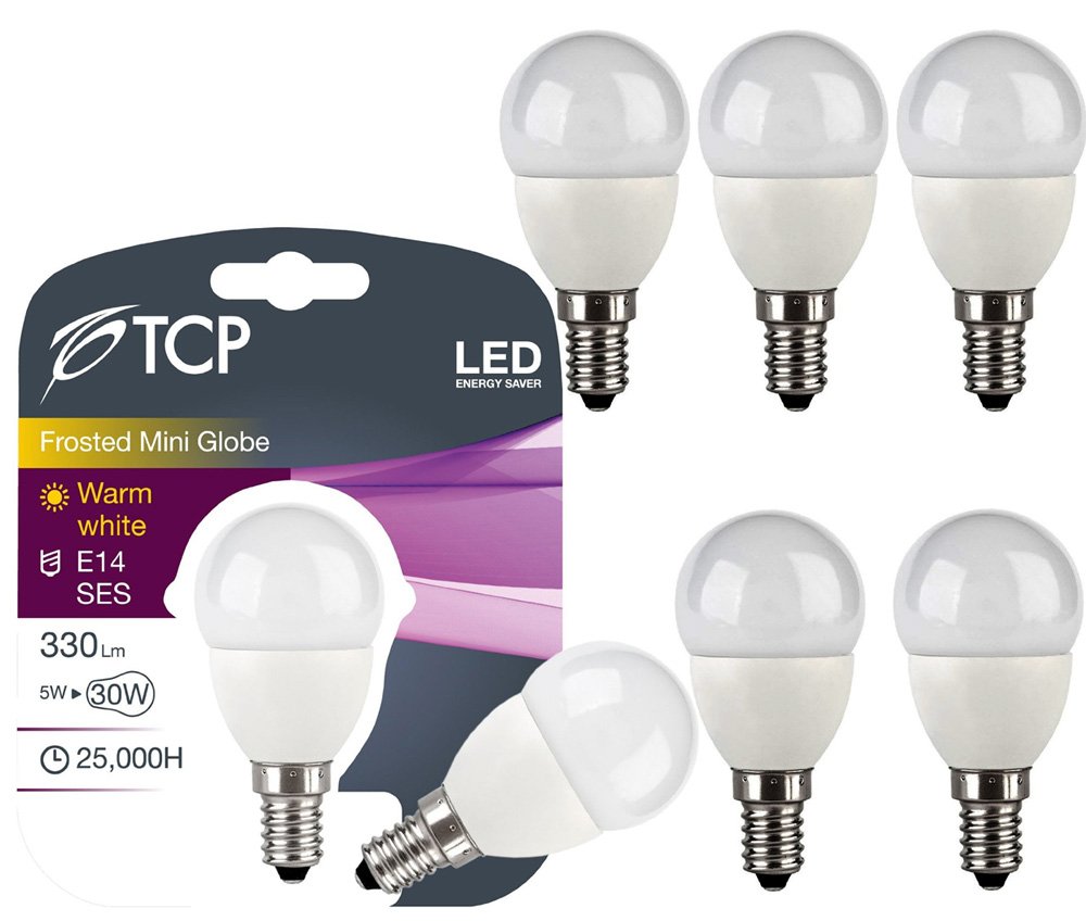 TCP 5W E14 LED Light Bulbs, 3000K Warm White 30W Amazon.co.uk Electronics