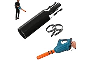 Leaf Blower Air Booster for Yard, Universal Leaf Blower Nozzle Attachment for 2–4 Inch Nozzle, Turbo Nozzle Extension Boosts 