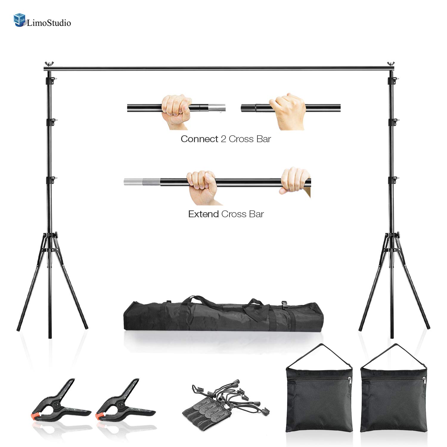 Best Limostudio Photography Video Studio Continuous Softbox Lighting Light Kit With Photo Clf 105W