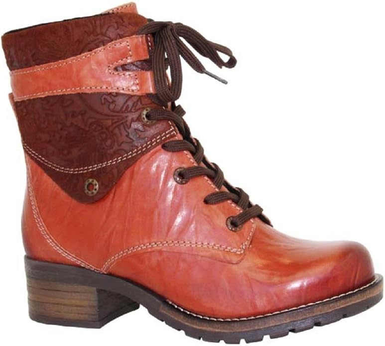 Dromedaris Women's Kara Print Boot, Rusty